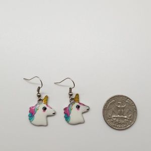 Bundle of 3/$35 Colorful unicorn dangling earrings